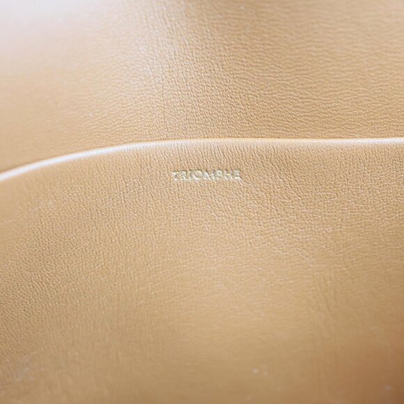 Celine  Triomphe Leather Shoulder Bag Brown - Picture 13 of 14